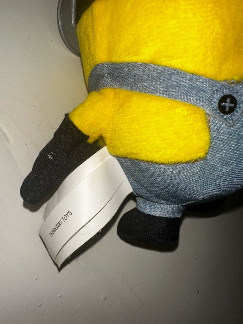 2pcs Minions Plush Set - Yellow Denim Overalls - Picture 3 of 4